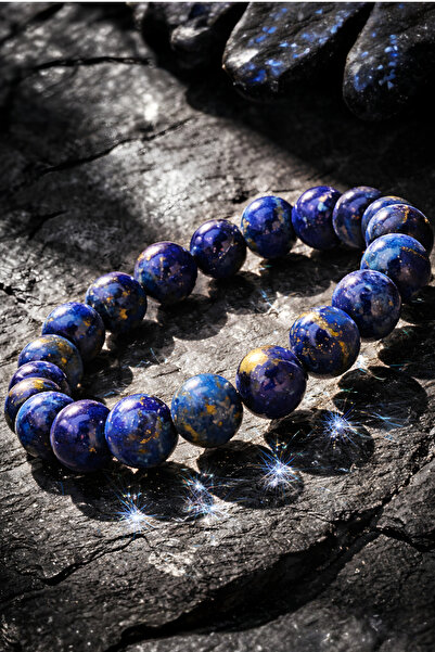 NBS Beautiful Naturel Stones Lapis Lazuli Doğal Taş Bileklik ( Iletişim , Yaş...