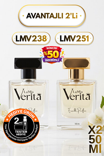 la mia verita Sevgili Parfüm Seti LMV238 Invictus & LMV251 Libre 50ml X2 Bayr...
