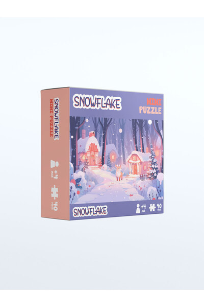 Desmond Snow Flake | Kids Puzzle | Çocuk Puzzle | Çocuk Yapboz | 40 Parça