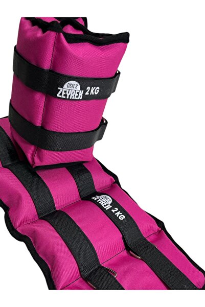 S ZEYREK 2 Kg × 2 Adet Toplam 4 Kg El Ayak Bilek Kas Güçlendiriçi Ağırlık Seti Kum Ağırlık Torbası