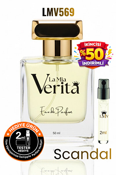 la mia verita Scandal Parfüm KADIN LMV569 Oryantal Çiçeksi Karamel, Vanilya T...