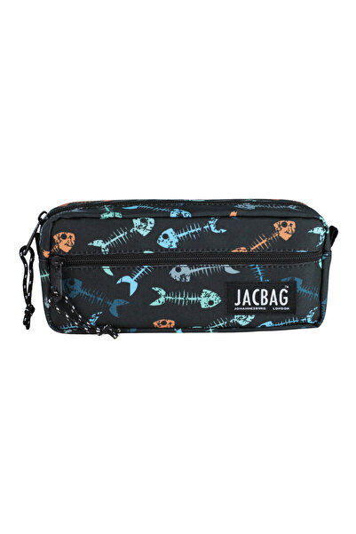 Jacbag Μολυβοθήκη με διπλό φερμουάρ