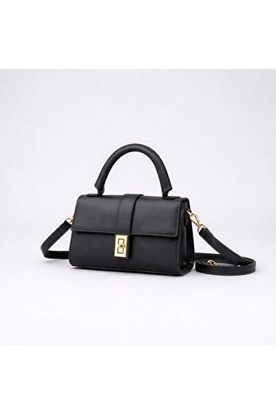 NİRELVA NORA MODEL SİYAH KADIN EL VE OMUZ AYARLANABİLİR ÇANTA