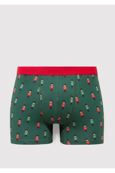 Mavi Bedruckte Boxershorts mit Neujahrsmotiv 0912138-71871