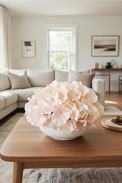 adresiburasi وعاء خرساني موديل أزرق بلون الكوبالت يدا زهرة طاولة اصطناعية من ...