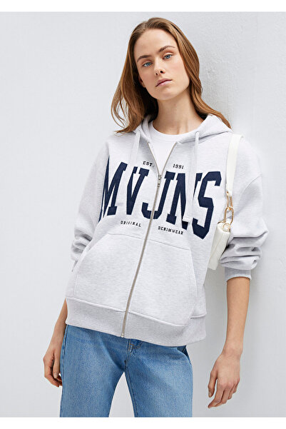 Mavi Mvjns Logo Gray Sweatshirt 1S10421-80196