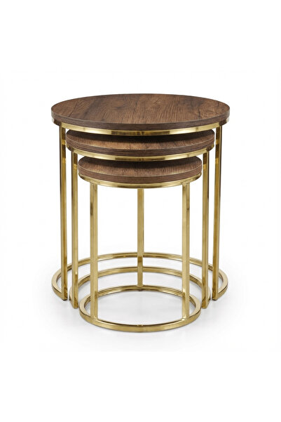 Desire Round Coffee Table Set – Elegant Design