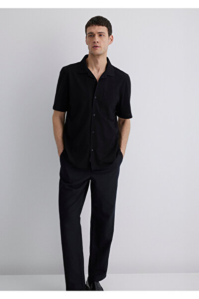 Mavi Чорна сорочка Regular Fit / Нормальний крій 0211552-900