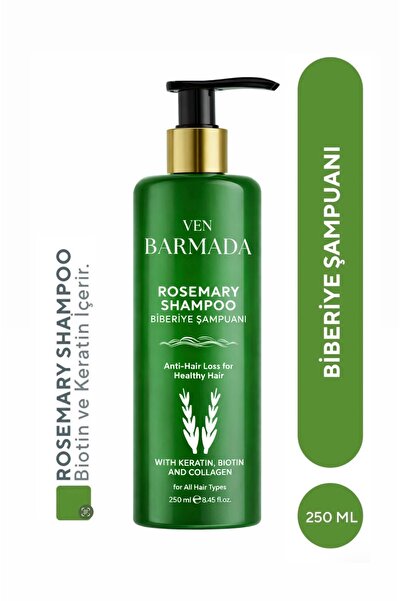 VEN BARMADA Bitkisel Şampuan 250 ml (BİBERİYE ŞAMPUANI) Dökülme Karşıtı,besle...