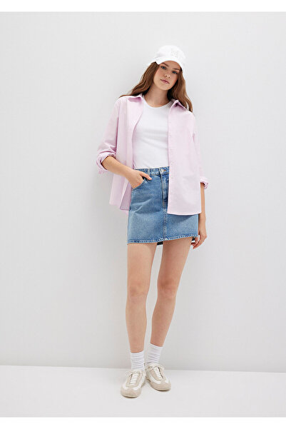 Mavi Bailey All Blue - Shaded Indigo Si Jean Φούστα 1310204 -87098