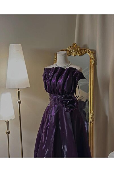 vanus fashion فستان سهرة طويل 5359 (لونين)