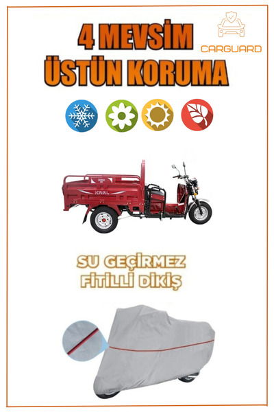 CarGuard Kral Motor Kr-54 Bien 150 Corded Motorcycle Tarpaulin Tent Cover - M...