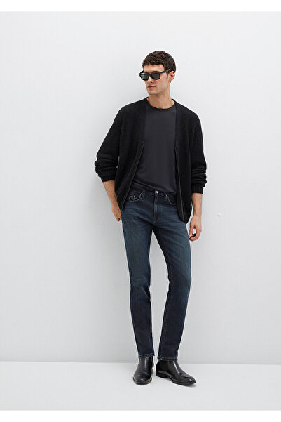 Mavi Pantaloni de jeans Jake Lux Black Misty Vintage albastru închis 0042287868