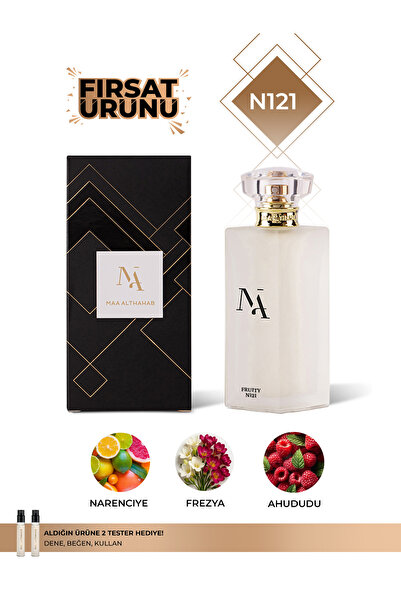 Maa Althahab N121 Meyveli Kadın Parfümü 50ML
