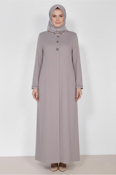 Alvina YAKA VE MANŞET NAKIŞLI PARDESÜ 1430