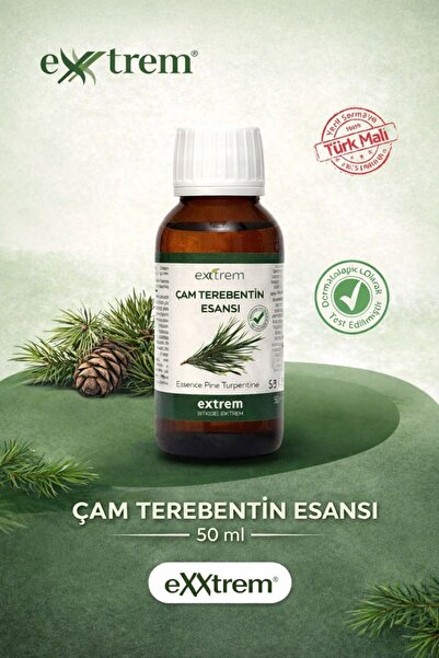 Genel Markalar %100 Doğal Çam Terebentin Esansı - Saç Dökülmesine ve Kepeğe K...