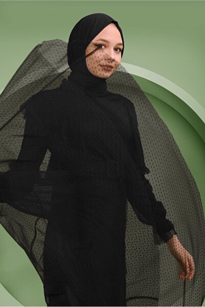 Alvina فستان تول بحزام 41408