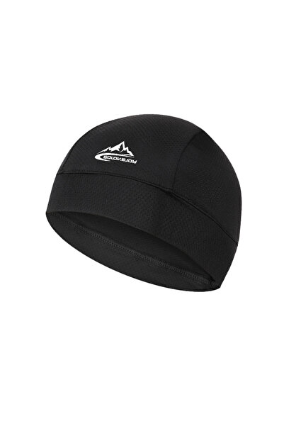 Choice black Quick-Drying Skullcap Beanie Cycling Cap Hat Men Women Summer Ic...