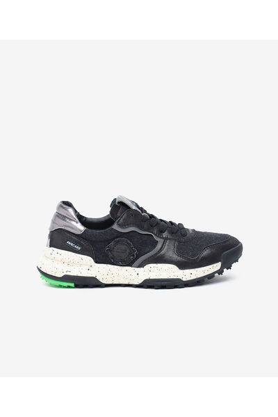 Greyder LAB Kadın Siyah Hakiki Deri Spor Ayakkabı 5K2CA45400