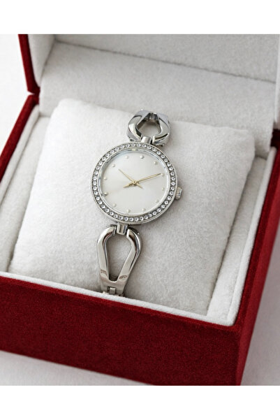 Spectrum İnce Kordon Vintage Çelik Gümüş Minimal Kadın Kol Saati