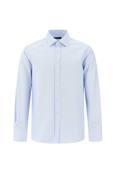 Abdullah Kiğılı Βαμβακερό πουκάμισο με κλασικό σχέδιο - μακρυμάνικο