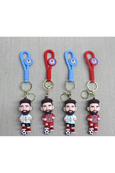 Carmella Messi Silicone Keychain Alk4256