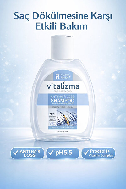 Vitalizma Anti Hair Loss&Vitamin Komplex Shampoo 8681677020236