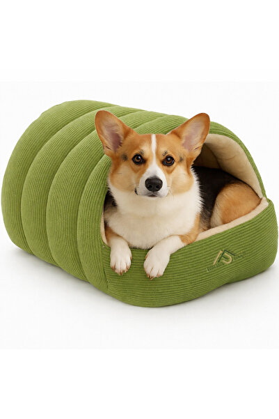 Fish & Paws Culcus Pentru Caini si Pisici, ® Pat Tip Pestera pentru Animale,5...