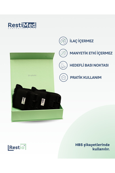 Restimed Restio – Huzursuz Bacak Sendromu için İlaçsız Ortopedik Destek (Çift)