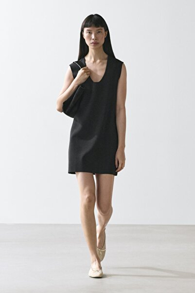 Massimo Dutti Flowing mini dress