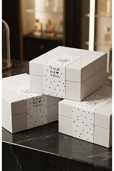 AkalBatu No1 27'li Modern Seri Kutu Emniyet Bandı - Beyaz - 15x45 Cm