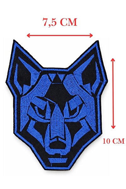 SINGLE SWORD Embroidery Patch - Wolf Napkin