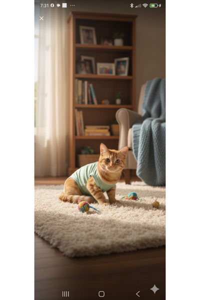 Winnie The Pet Ameliyat sonrası kedi tulumu S-M-L-beden