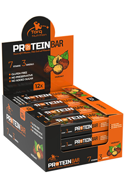Torq Nutrition بار بروتين الجوز (50 جرام × 12 قطعة)