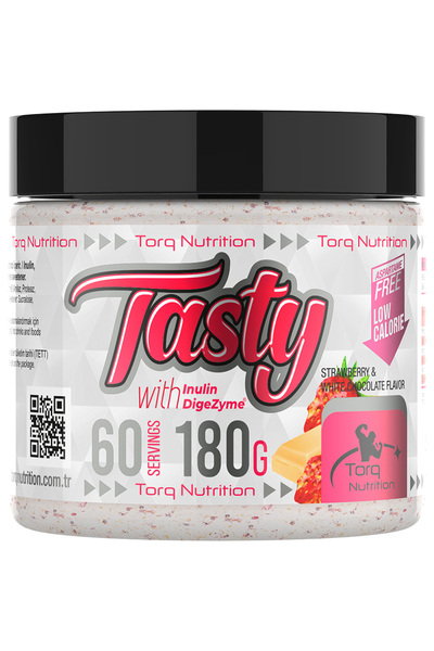 Torq Nutrition TASTY 180 Gr -Çilek & Beyaz Çikolata