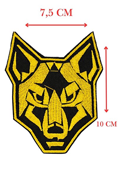 SINGLE SWORD Embroidery Patch - Wolf Napkin