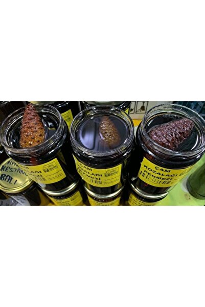 Baştan Yöresel Bozdağ Çam Kozalağı Pekmezi 850 gram (ESKİ USÜL)