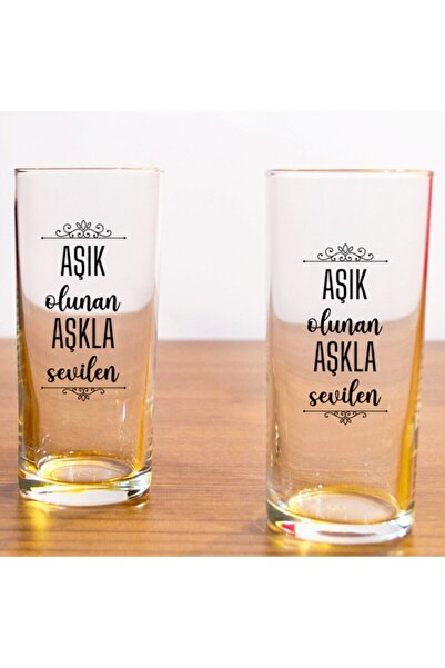 hediyekralı Sevgiliye Özel 2'li Rakı Bardağı