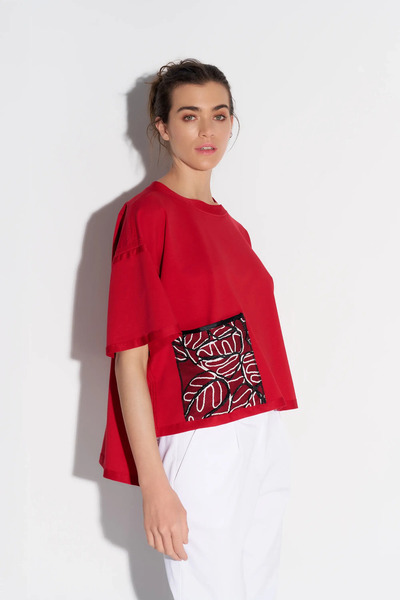 BIZEFASHION Cebi Nakışlı Bluz