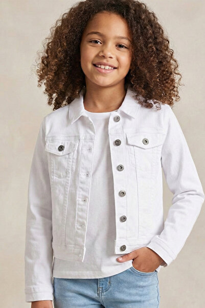Mutlu Kids Mutlu Basic Gabardin Kız Ceket
