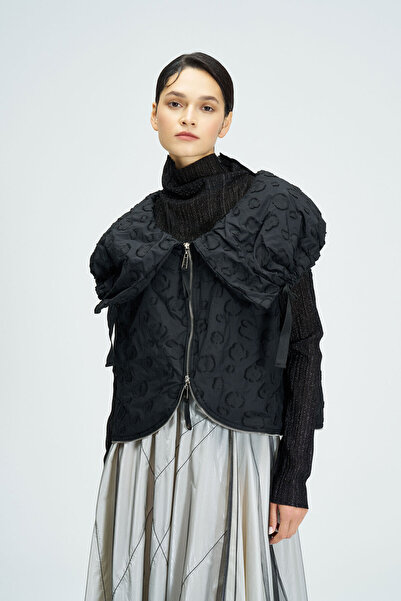 BİZE Şal Yakalı Yelek