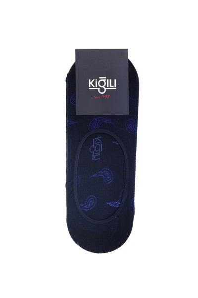 Kiğılı Set de 2 șosete loafer cu model din bumbac