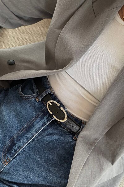 keisy Callia Silver Buckle Women's Belt