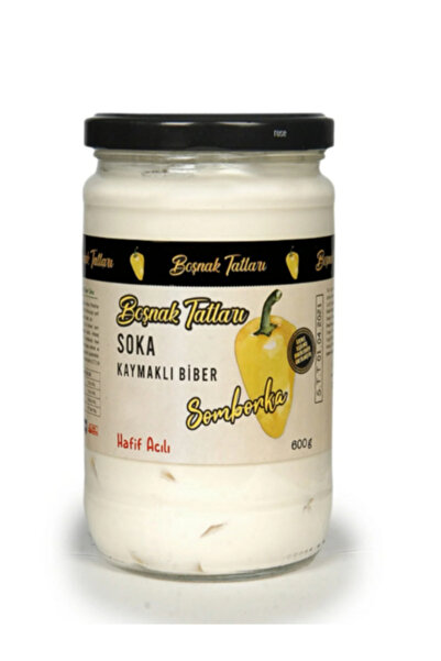 Boşnak Tatları Soka Kaymaklı Boşnak Somborka Biberi Turşusu 580 gr