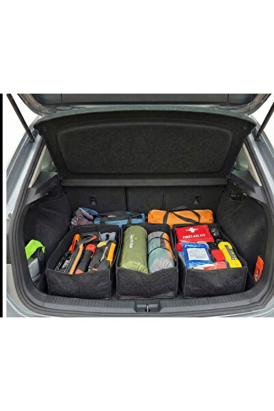 Bike And Art Keçe Hurç Organizer - Karavan - Araç Bagajı - Dolap - Baza 24x26x49