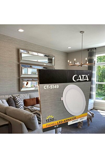 Cata 18W GÜNIŞIĞI LED PANEL ARMATÜR ( CT-5149 )