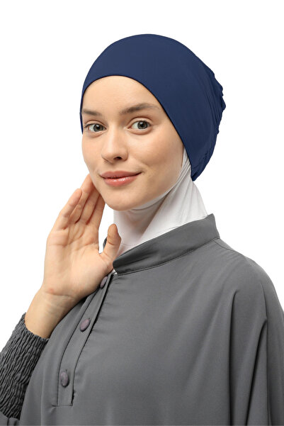 Altobeh جاهزة عملية المفاجئة مطاطا الحجاب بونيه معطف مفتوح