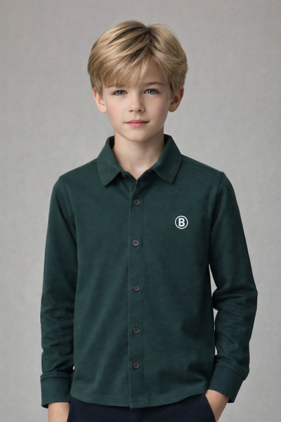 G-Smart Kids قميص بيكيه موسمي للأولاد بياقة بولو (قميص عرض من 23 أبريل إلى 29...