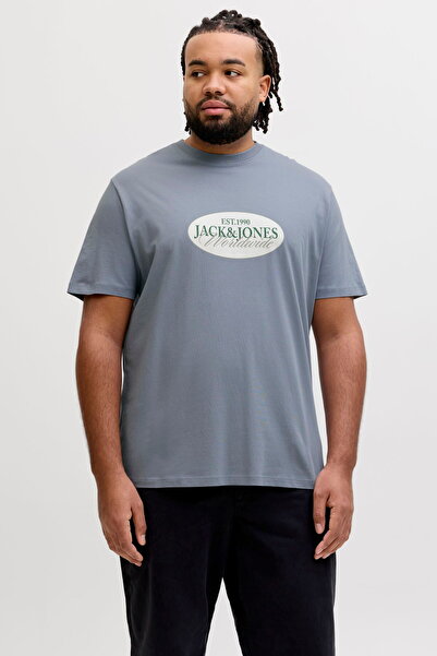 Jack & Jones Μπλουζάκι με στάμπα στο στήθος σε μεγάλο μέγεθος - Catskills