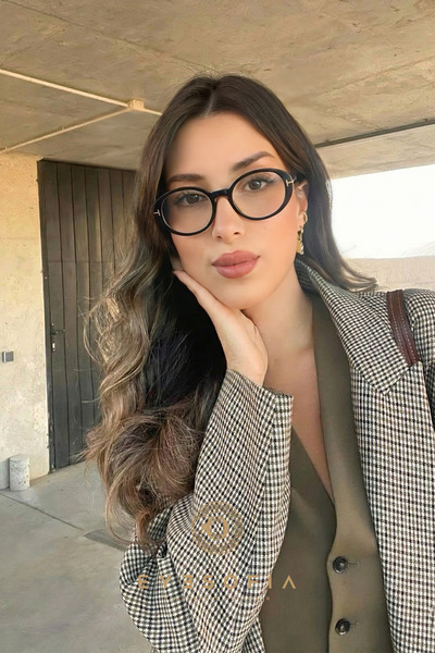 Eyesofia Pearly Cat Eye Black Framed Blue Block Blue Light Filter Screen Glasses